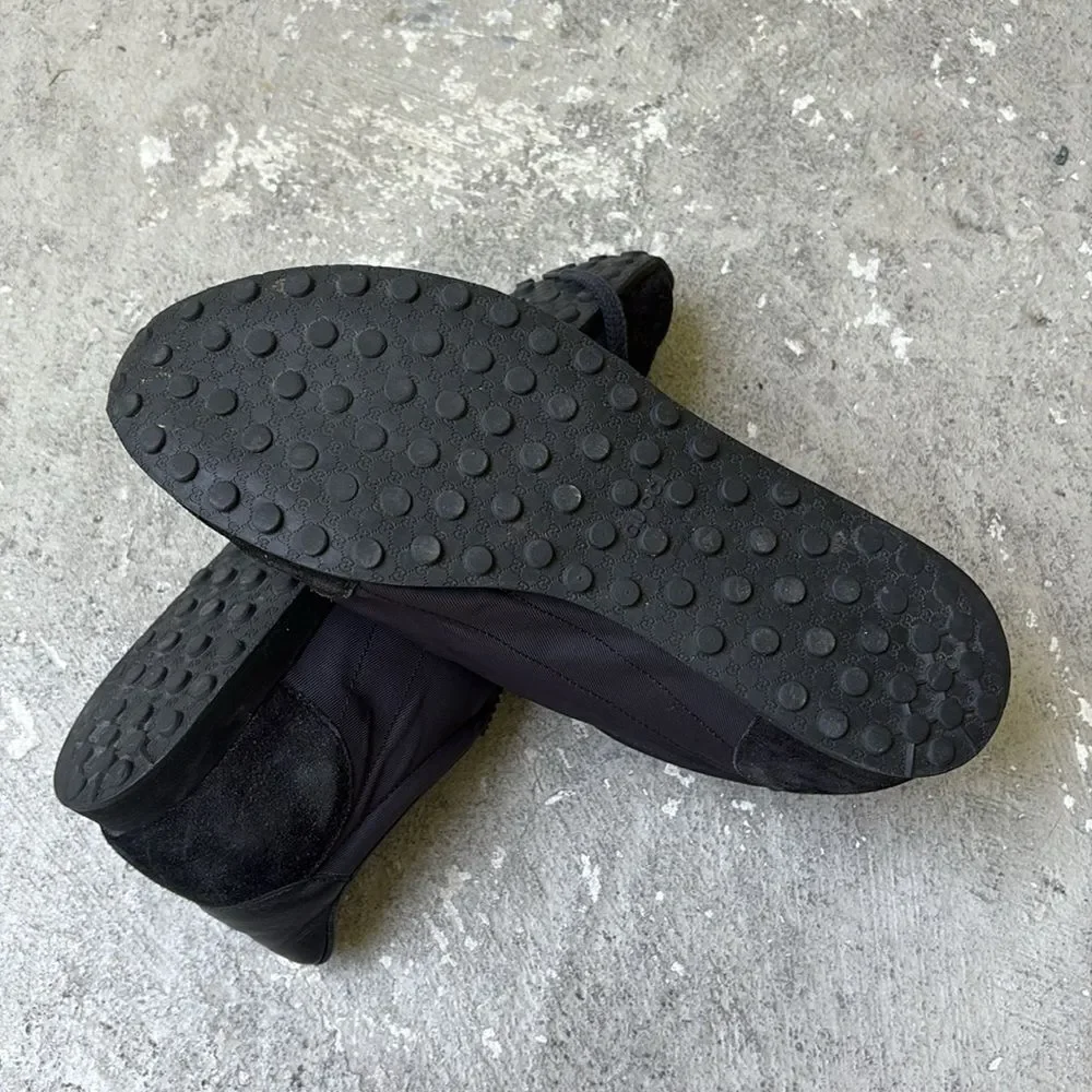 Gucci, nylon and suede men’s sneakers